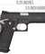 Golden Eagle IMF 3301 OPS-M.RP HiCapa Semi-Auto GBB Metal Pistol, BK