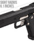 Golden Eagle IMF 3301 OPS-M.RP HiCapa Semi-Auto GBB Metal Pistol, BK