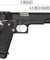 Golden Eagle IMF 3302 OPS-M.RP HiCapa Semi-Auto GBB Metal Pistol, BK Airsoft Gun Pistol