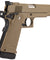 Golden Eagle IMF 3304 OPS-M.RP 1911A1 Single Stack Semi-Auto GBB Metal Pistol, De