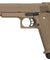 Golden Eagle IMF 3304 OPS-M.RP 1911A1 Single Stack Semi-Auto GBB Metal Pistol, De