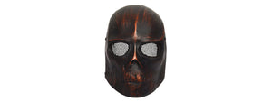 G-Force Airsoft Inferno Wire Mesh Army Full Face Mask - Red Skull