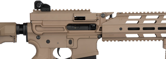 G&G CM16 LMG Airsoft Light Machine Gun AEG (TAN)