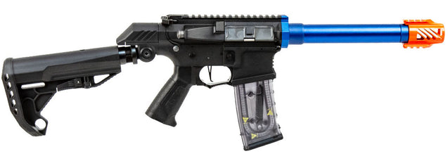 Airsoft Gun G&G Ssg-1 Usr Airsoft Aeg Rifle W/ Variable Angle Stock And Etu Mosfet (Color: Blue)