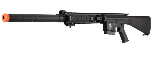 G&G Combat Airsoft Full Metal Gr25 Aeg Sniper Rifle - Black