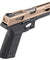 G&G GTP9 MS Gas Blowback Airsoft Pistol (Color: Black / Desert Tan)