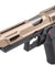 G&G GTP9 MS Gas Blowback Airsoft Pistol (Color: Black / Desert Tan)