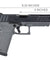 G&G Gtp-9 Gas Blowback Gbb Airsoft Pistol (Black / Gray)