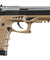 HFC Metal M92 Full-Automatic Co2 Gas Blowback Airsoft Pistol (Color: Black & Dark Earth)
