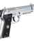 HFC Metal M9 Green Gas Powered Airsoft Pistol (Color: Silver)