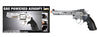 Airsoft Revolver HFC HG-133C Gas Powered Revolver Pistol Silver