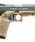 HFC Classic .45 Series Metal Green Gas Blowback Airsoft Pistol (Color: Black & Dark Earth)