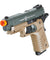 HFC Classic .45 Series Metal Green Gas Blowback Airsoft Pistol (Color: Black & Dark Earth)