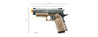 HFC Classic .45 Series Metal Green Gas Blowback Airsoft Pistol (Color: Black & Dark Earth)