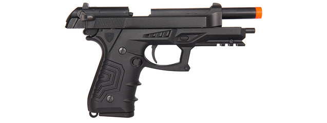 Hga-173Bbb Hg-173 M92 Gas Blowback Semi/Full Auto Airsoft Pistol (Black)