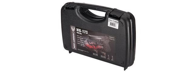 Hga-173Bbb Hg-173 M92 Gas Blowback Semi/Full Auto Airsoft Pistol (Black)