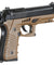 HFC Metal M92 Full-Automatic Green Gas Blowback Airsoft Pistol (Color: Black & Dark Earth)