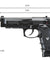 HFC Metal M190 Co2 Gas Blowback Airsoft Pistol with Compensator (Color: Black)