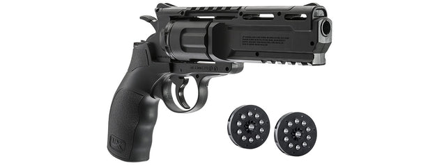 Hk-2252109 Umarex Broadax Co2 Revolver Airpistol - Black
