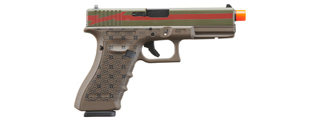 Elite Force Licensed Gen 4 Glock-17 Gas Blowback Airsoft Pistol (Cerakote Color: Luxury)