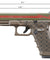 Elite Force Licensed Gen 4 Glock-17 Gas Blowback Airsoft Pistol (Cerakote Color: Luxury)