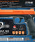 Umarex T4E P2P HDP 50 Cal Pepperball Gun (Black / Orange)