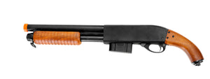 A&K IU-8870 Full Metal High Power Spring Shotgun W/ ABS Stock