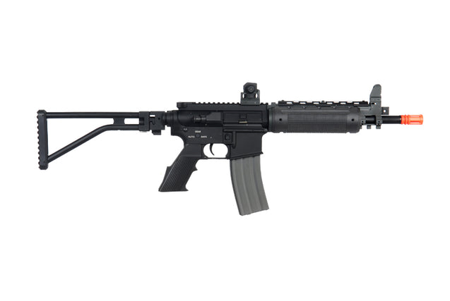 A&K M4 GR-300 Short Version Airsoft AEG Rifle w/ Folding Stock (Color: Black)