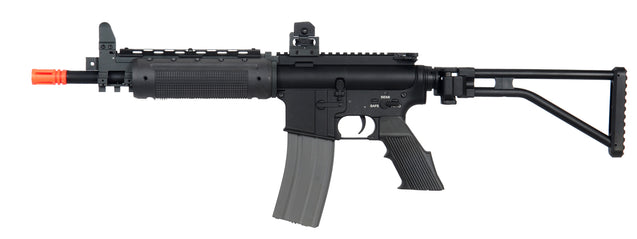 A&K M4 GR-300 Short Version Airsoft AEG Rifle w/ Folding Stock (Color: Black)