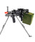 A&K IU-MK43-NB MK43 AEG Metal Gear, Full Metal Body, Integrated Bipod Airsoft Gun