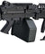 A&K MK46 M249 Saw Light Machine Gun w/ Polymer Receiver (Color: Black) Airsoft Gun