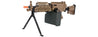 A&K MK46 M249 Saw Light Machine Gun w/ Polymer Receiver (Color: Tan) Airsoft Gun