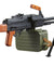 A&K PKM Russian Battlefield Squad Airsoft Machine Gun with Real Wood Furniture (Color: Black)