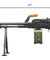 A&K PKM Russian Battlefield Squad Airsoft Machine Gun with Real Wood Furniture (Color: Black)