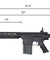 A&K Full Size SR25-K Precision Airsoft AEG Rifle (Color: Black)