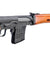 A&K SVD Dragunov Electric Airsoft Gun Sniper Rifle w/ Real Wood Furniture & Fixed Sportsman Stock (Color: Black / Real Wood)