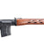 A&K SVD Dragunov Electric Airsoft Gun Sniper Rifle w/ Faux Wood Furniture & Fixed Sportsman Stock (Color: Faux Wood)