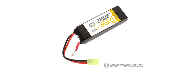Intellect Volt 9.9V Life 20C 1400 MAH Mini Type AEG Airsoft Battery