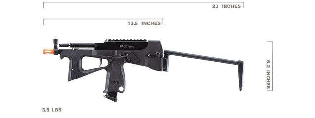 Modifying The Tech 2 Modify Tech PP-2k Gas Blowback Airsoft SMG (Black) - ArmyAirsoftGuns.Com