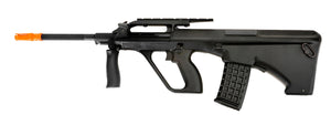 Jg Works Civilian AUG AEG w/ Top Rail (Color: Black)