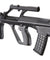 Army Armament Polymer Aug Aeg Airsoft Rifle W/ Scope (Color: Black)