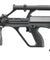 Army Armament Polymer Aug Aeg Airsoft Rifle W/ Scope (Color: Black)