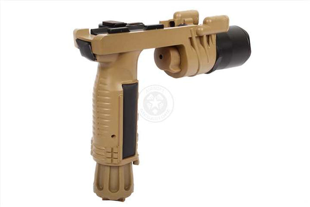 J-Rich LED G900 160 Lumen Tactical Foregrip Flashlight w/ Nav Lights