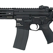 Kwa 9.5" M-Lok Lm4D Ptr Gas Blowback Airsoft Rifle (Color: Black)