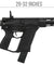 Kwa Ronin "Tekken" Tk.45 Aeg3 Airsoft Rifle (Black)