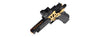 Laylax Aluminum Custom Neo Scope Mount Base for Tokyo Marui Hi-Capa 5.1 & 4.3 Series GBB Pistols (Color: Gold)