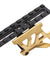 Laylax Aluminum Custom Neo Scope Mount Base for Tokyo Marui Hi-Capa 5.1 & 4.3 Series GBB Pistols (Color: Gold)