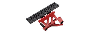 Laylax Aluminum Custom Neo Scope Mount Base for Tokyo Marui Hi-Capa 5.1 & 4.3 Series GBB Pistols (Color: Crimson Red)