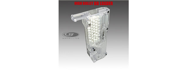 Laylax Satellite Ambidextrous Swiveling Arm High Capacity Speedloader (Color: Clear) Airsoft Accessories