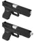 Laylax 2 Way Fixed Non-Recoiling Outer Barrel for Umarex Glock 17 Gen 4 (Color: Silver)